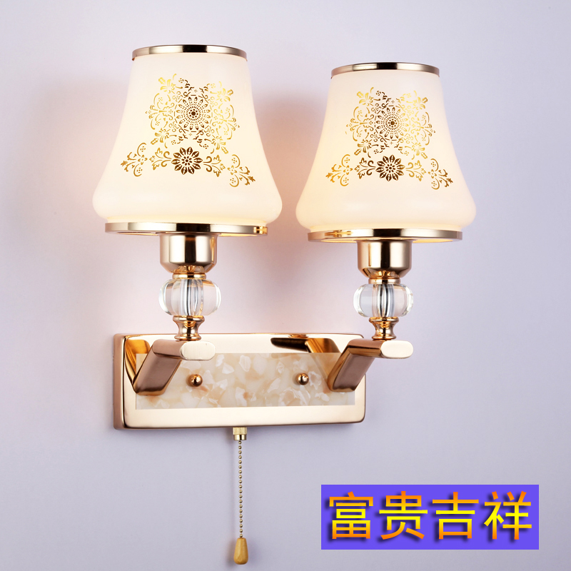 床头卧室带开关书房客厅背景墙灯 楼梯护眼三色lQed现代简约墙壁