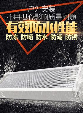LED屏立柱壁挂音箱有源室外防水音柱壁挂式音响户外自带功放音箱