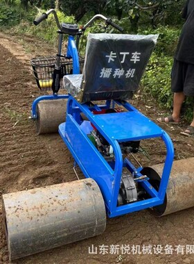 小型自走式小麦压地机 170型汽油镇压机 Q蔬菜大姜垄上压地机