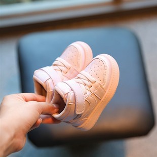 婴儿学步鞋 女宝宝鞋 女童板鞋 女软底防滑运动鞋 子春秋1一3岁小童鞋