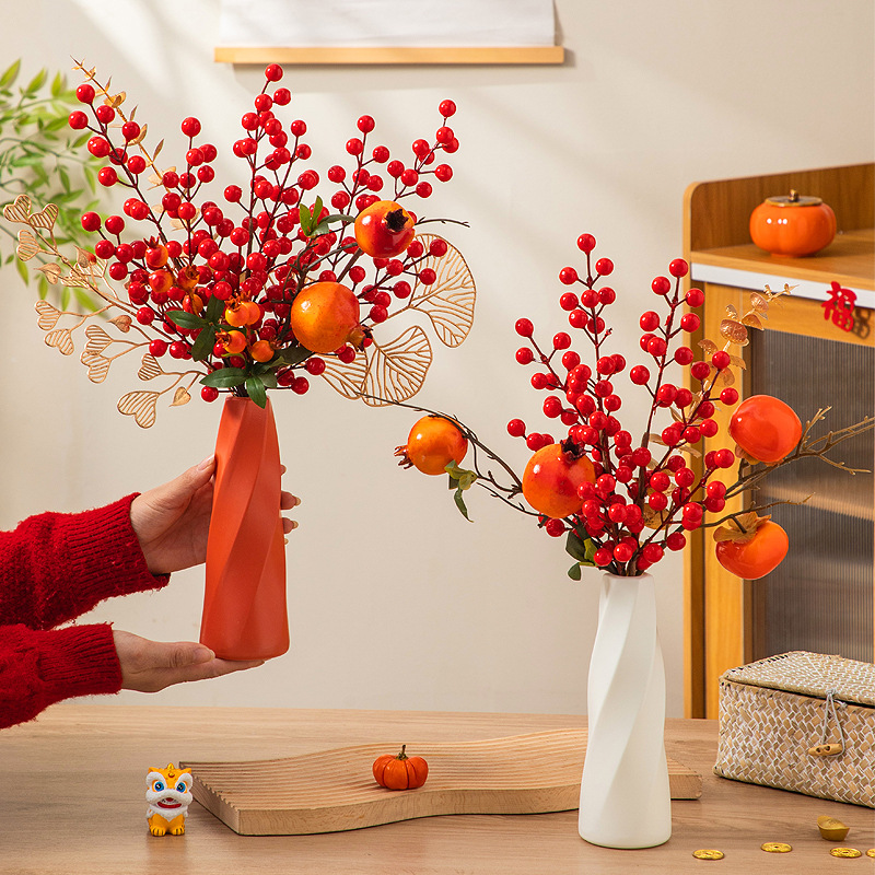 新年发财果福桶摆件装饰