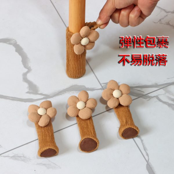 加厚桌椅脚垫子腿静音椅子脚凳双层毛毡保护套耐磨脚套底椅桌脚垫