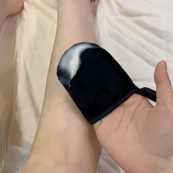 涂抹护肤手套手套植涂抹绒身体乳神器懒人润肤素颜霜快速按摩油油