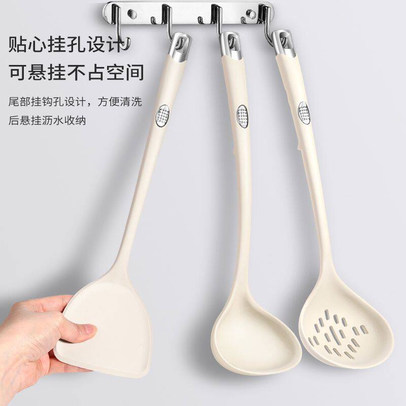 食品级铂金硅胶锅铲耐高温德国家用不粘锅炒菜专用厨房厨具铲子