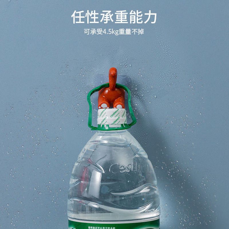 可爱牙刷置物架免打孔壁挂式卫生间洗漱架子创意动物牙刷挂架