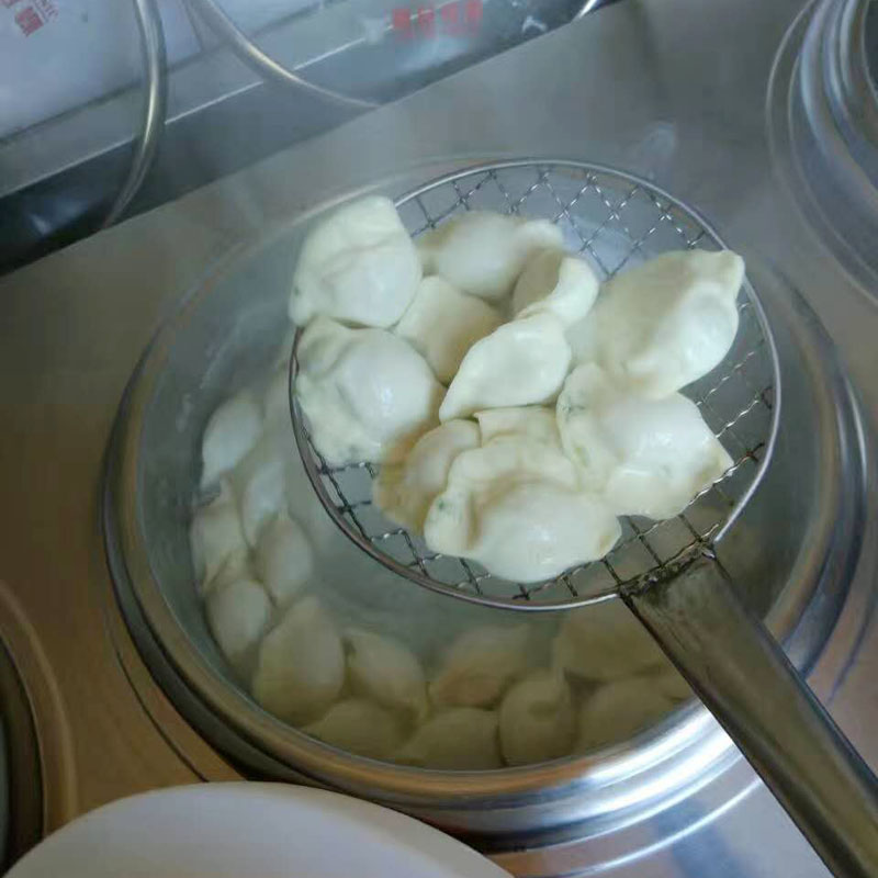 不锈钢家用厨房过滤网油炸漏网筛捞面漏勺大号捞饺子的笊篱