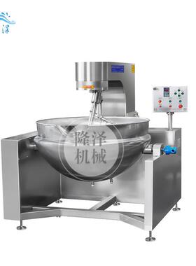 100l电磁炒锅 酱料炒锅机 火锅底料行星摇摆机器 电加热炒料机