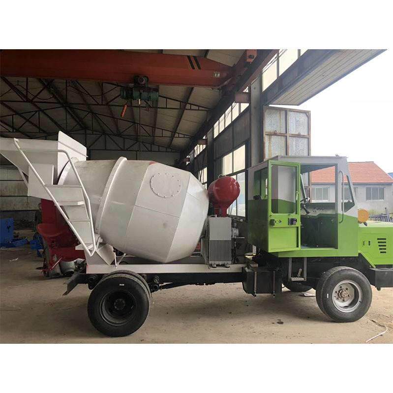 小型商混搅拌车混凝土搅拌运输车水泥搅拌罐车