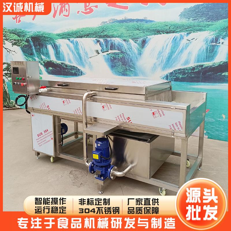 毛辊毛刷清洗机不伤物料马蹄毛刷清洗机平行毛辊清洗机设备