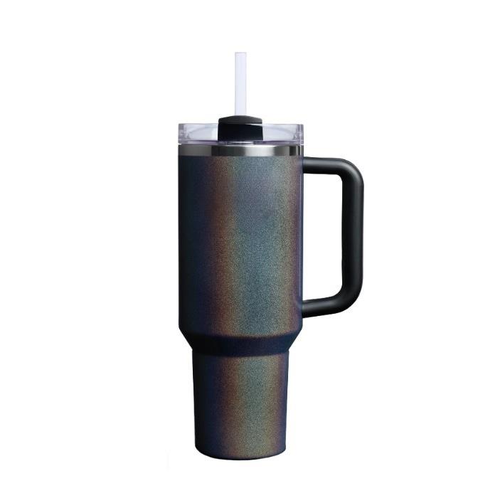 新色40oz手柄汽车杯二代真空保温黑色星期五情人节热卖