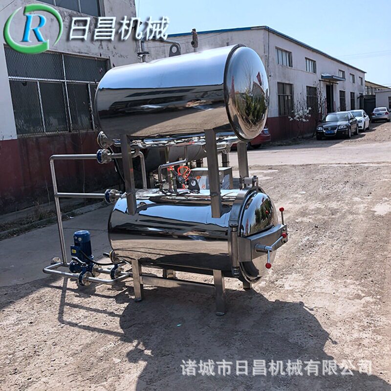 电动全自动水浴双层蒸煮灭菌锅