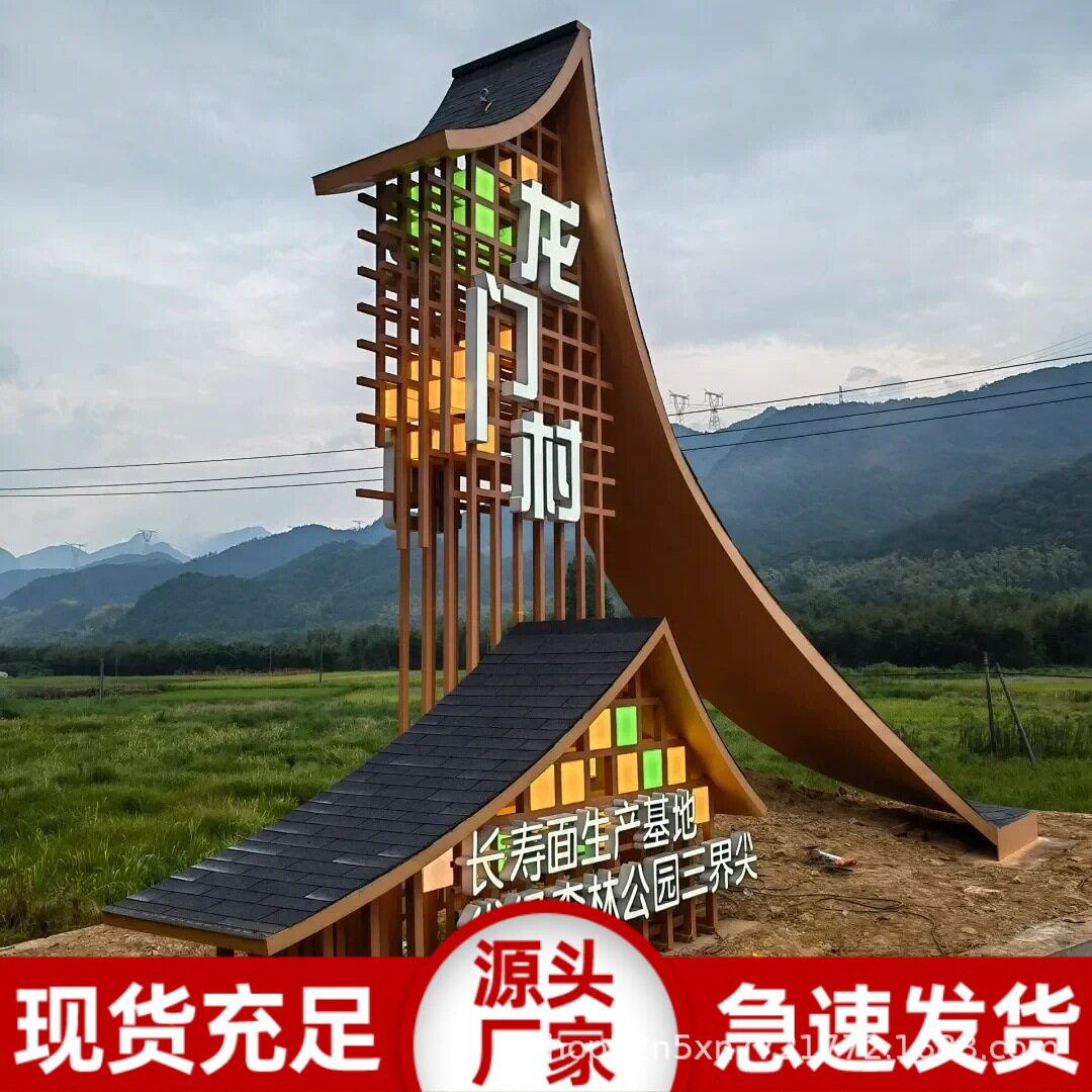 导视牌户外路牌指示牌指引牌停车场导向牌景区商业街广告牌酒店立