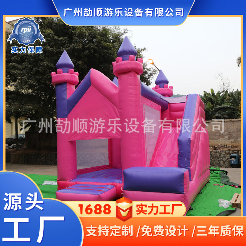 新款充气跳床大型儿童充气蹦床室外大型户外气模玩具城堡充气城堡