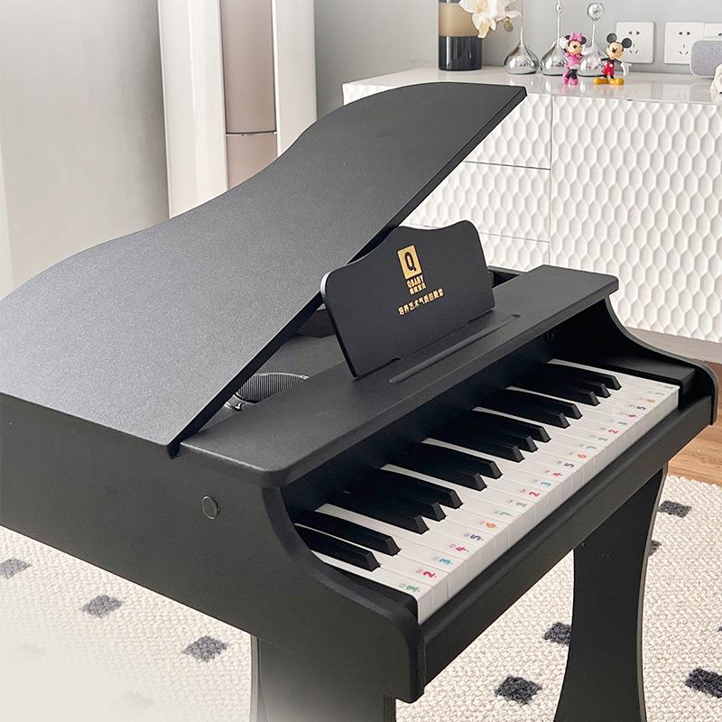 早教儿童钢琴电子琴玩具可弹奏宝宝小女孩初学者男木质亲子互动