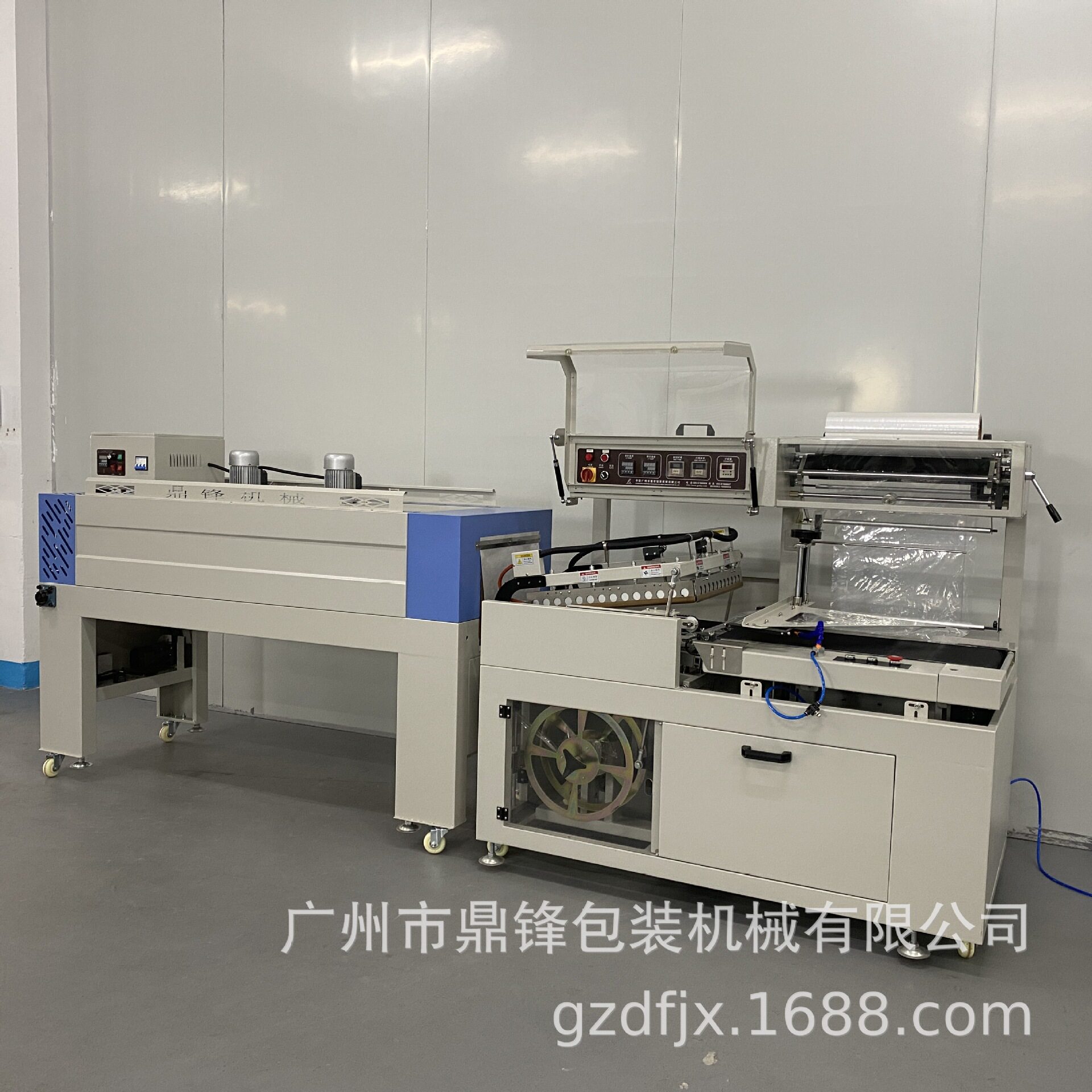 全自动鞭炮收缩机 红炮红膜自动包膜设备 湖南浏阳鞭炮收缩包装机
