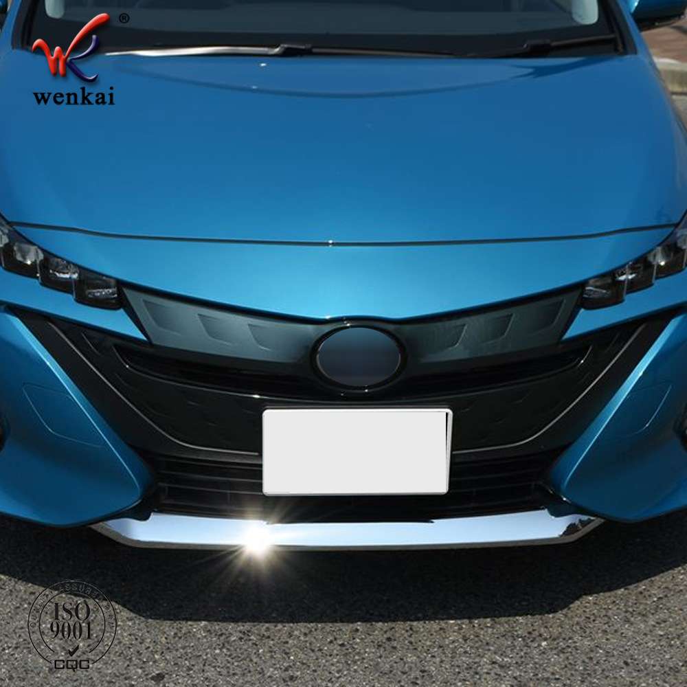 适用于普锐斯Prius PHV改装前保险杠电镀专用保护装饰亮条