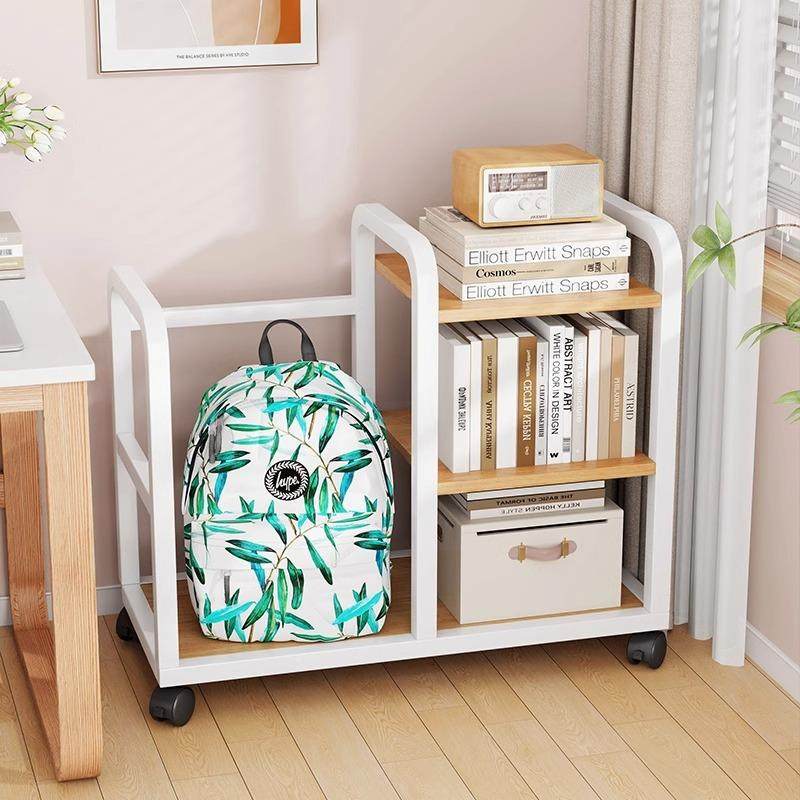 办公桌置物架落地书架可移动桌边收纳架工位书桌置物架书籍整理架,机械设备,其他机械设备,淘宝优惠券,粉丝福利购,淘宝优惠卷