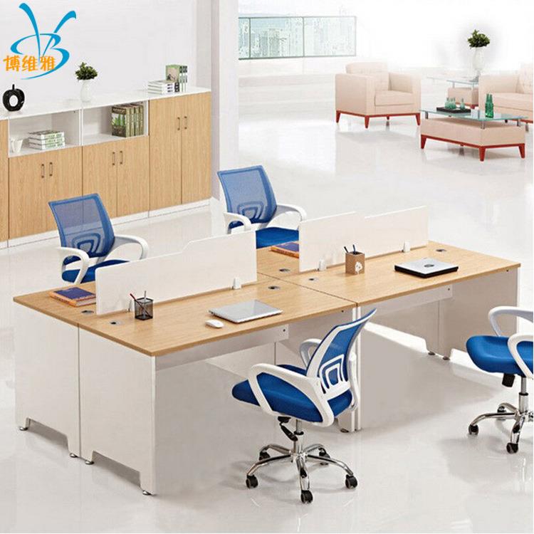 办公家具办公桌职员办公桌椅屏风桌员工位卡座四人办公桌