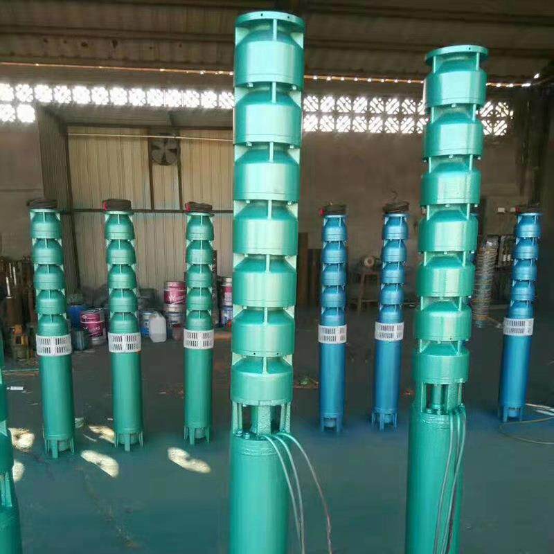 河北农田灌溉潜水泵150QJ10-100潜水电泵高扬程地热源深井泵