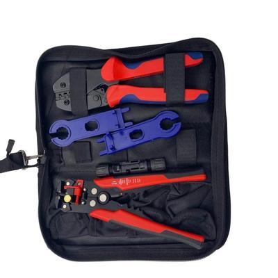 MC4光伏电缆连接器接头压接钳LY-2546B夹线端子钳压线钳