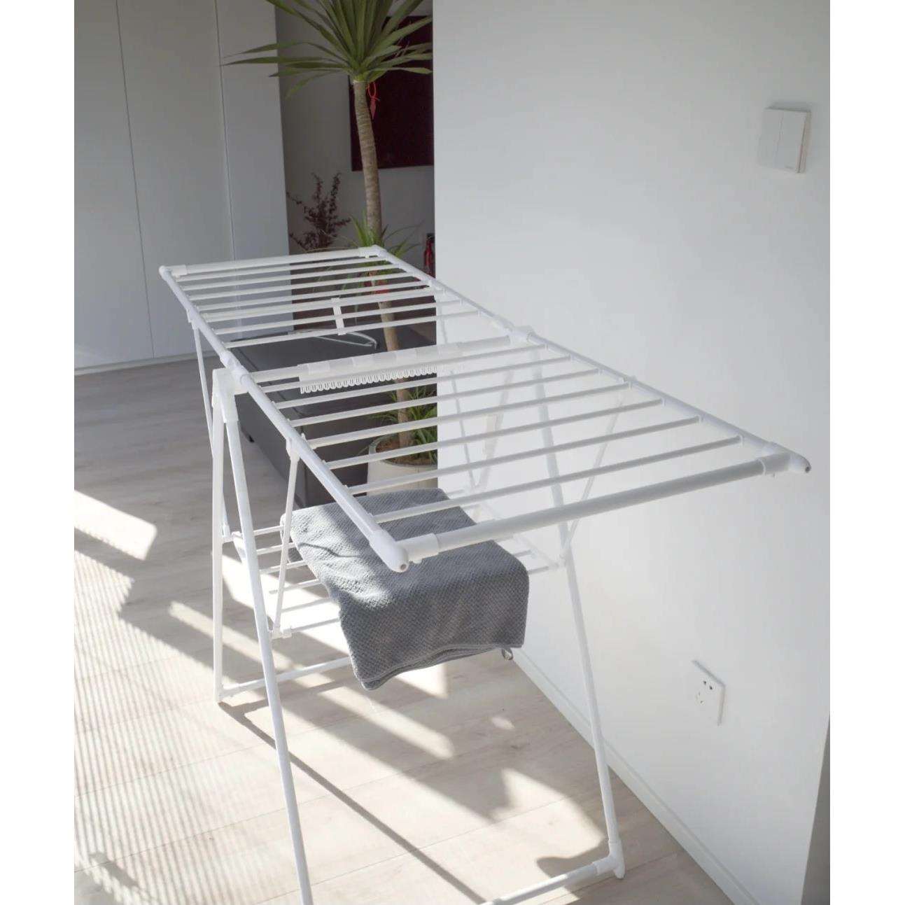 晾衣架落地折叠取暖器烘干架室内外阳台不锈钢婴儿宝宝尿布晒新品