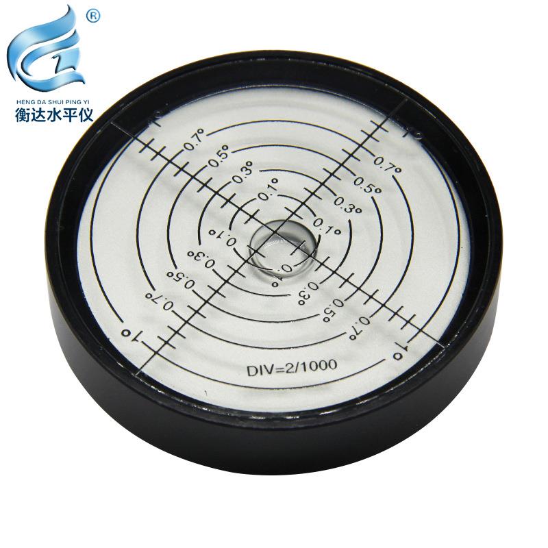带磁万向水平仪水水准泡圆形带夜光水准仪气泡水平尺水准器