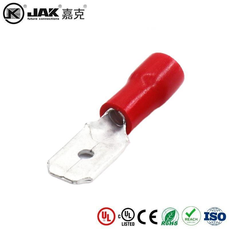 JAK接线端MDD1.25-250平方压线束连接器尼龙绝缘护套公插端KST