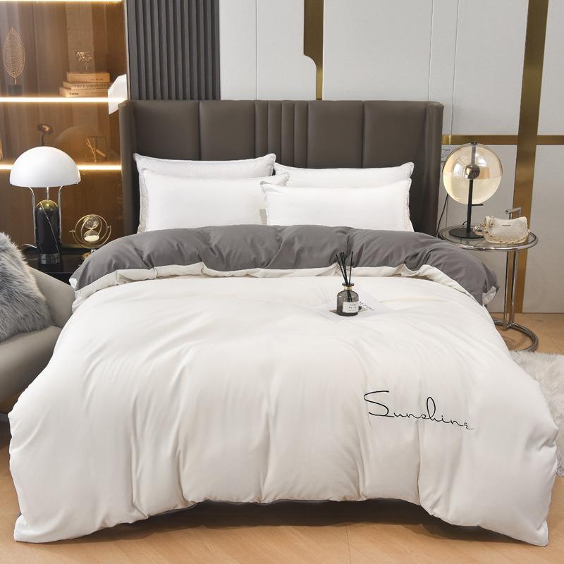 被套单件夏季180cm被罩单人150x200x230宿舍1.5米被单AB版四件套