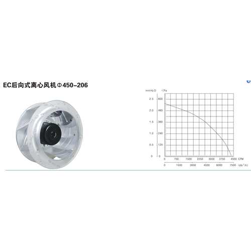 EC后向式离心风机450-206