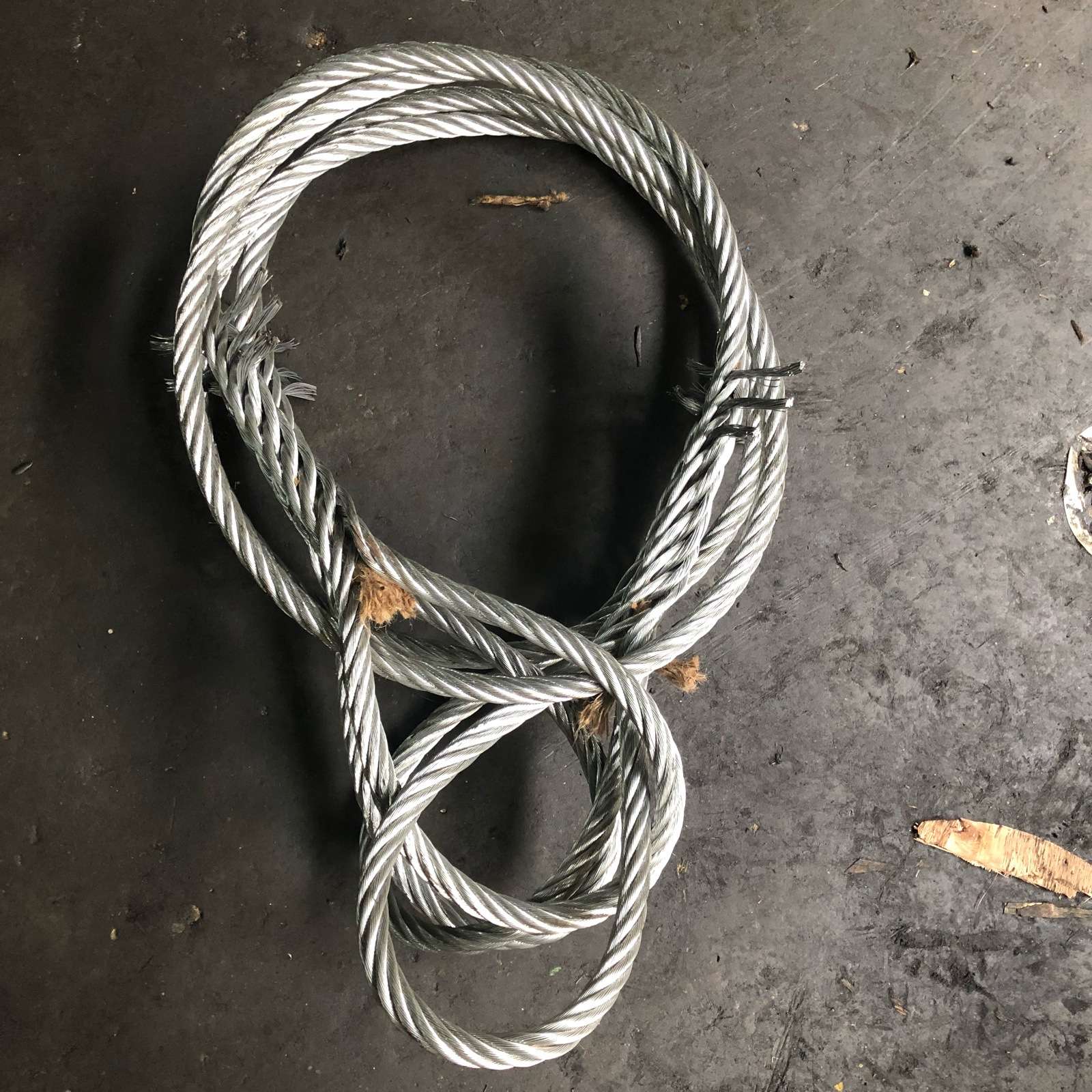 镀锌钢丝绳吊索具钢丝绳索