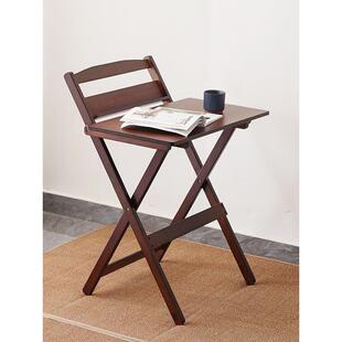 可收纳学习桌写作业实木儿童写字桌子家用折叠书桌学习桌学生课桌