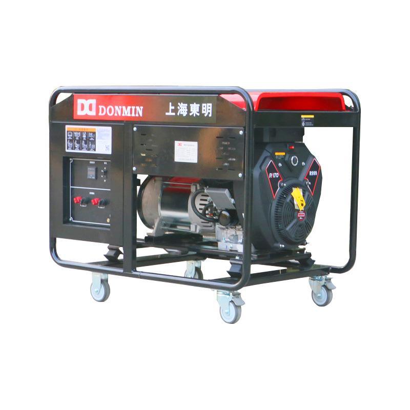 东明单相15kw小型汽油发电机工程备用应急汽油发电机DM18000CXD