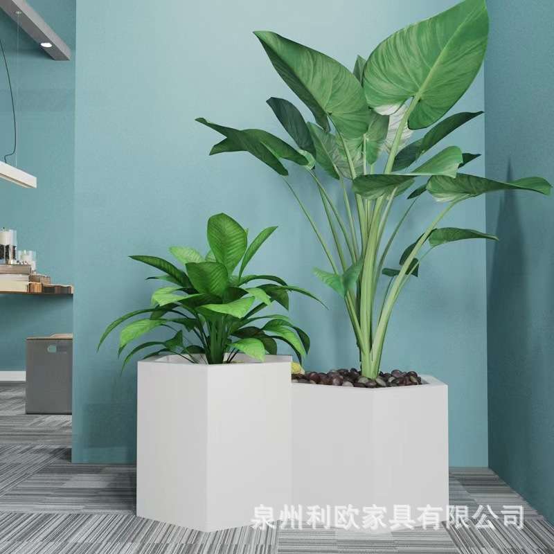 直销室内盆栽盆景家居绿植花箱摆件室内客厅装饰蜂窝款花盆