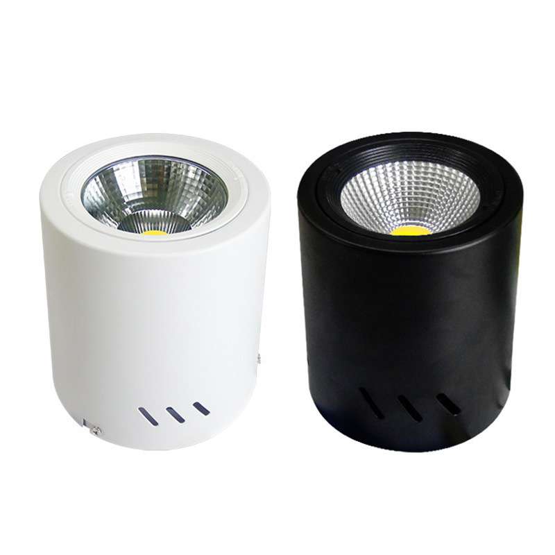 售楼中心照明led明装筒灯60w80w100w120w筒灯/欧式白色吊顶筒灯