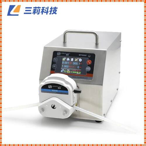 WT600F分配型智能蠕动泵雷弗30-80ml生产灌装蠕动泵