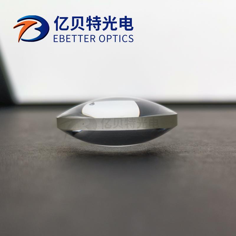 石英双凸透镜φ25.4mm250-400nm镀增透现货可提供其他规格尺寸