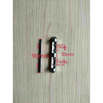 老式塑钢角部铰链双耳上底座国强格屋铰链底座塑料门窗上合页轴