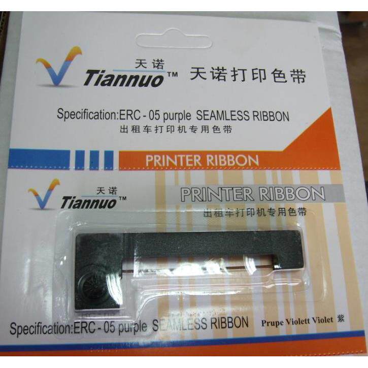 5个包邮ER-05色带原装出租车计价器地磅吊秤仪表打印专用黑紫色带