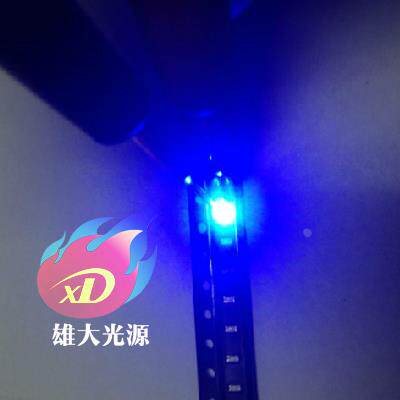 0805蓝灯 高亮蓝光 贴片发光二极管 指示灯专用led