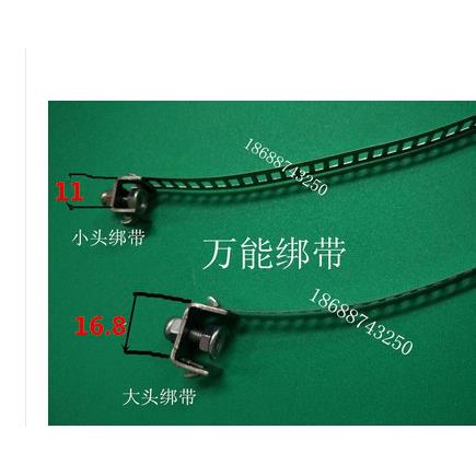 固定钢带 万能不锈钢扎带 迷你气缸磁性开关感应开关固定件绑带