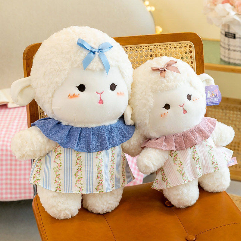 可爱小羊公仔玩偶小绵羊布娃娃女生毛绒玩具云朵安抚抱枕生日礼物,玩具/童车/益智/积木/模型,毛绒/玩偶/公仔/布艺类玩具,淘宝优惠券,粉丝福利购,淘宝优惠卷