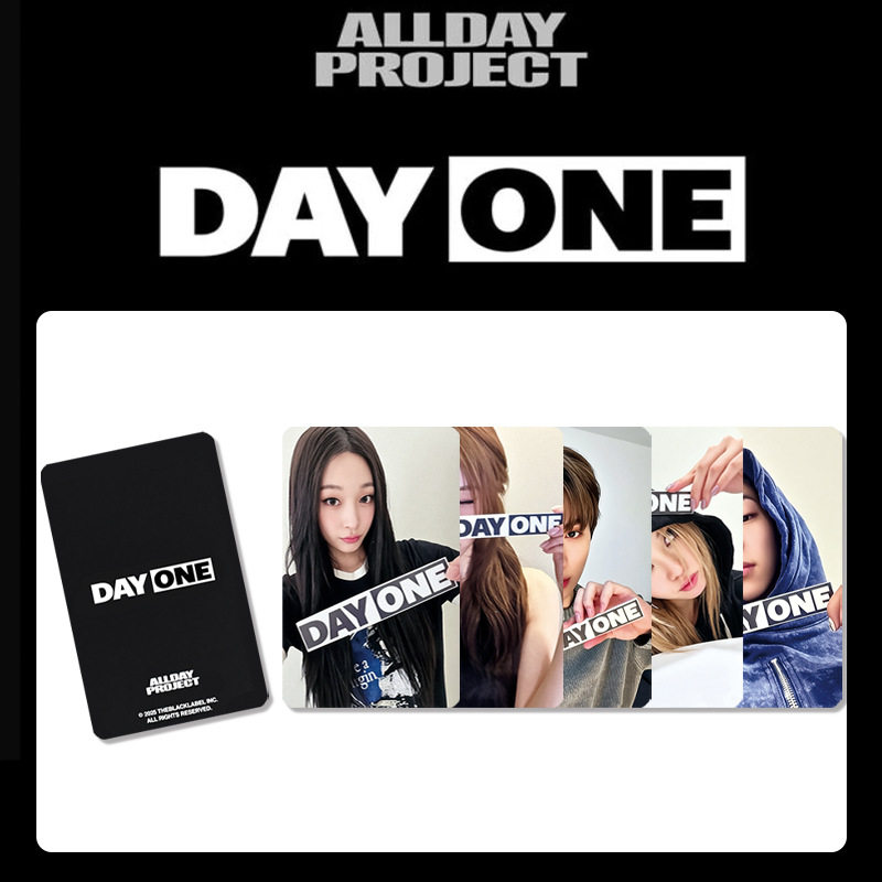 ALLDAY PROJECT 黑厂会员礼小卡 特典卡随机卡大小姐周边