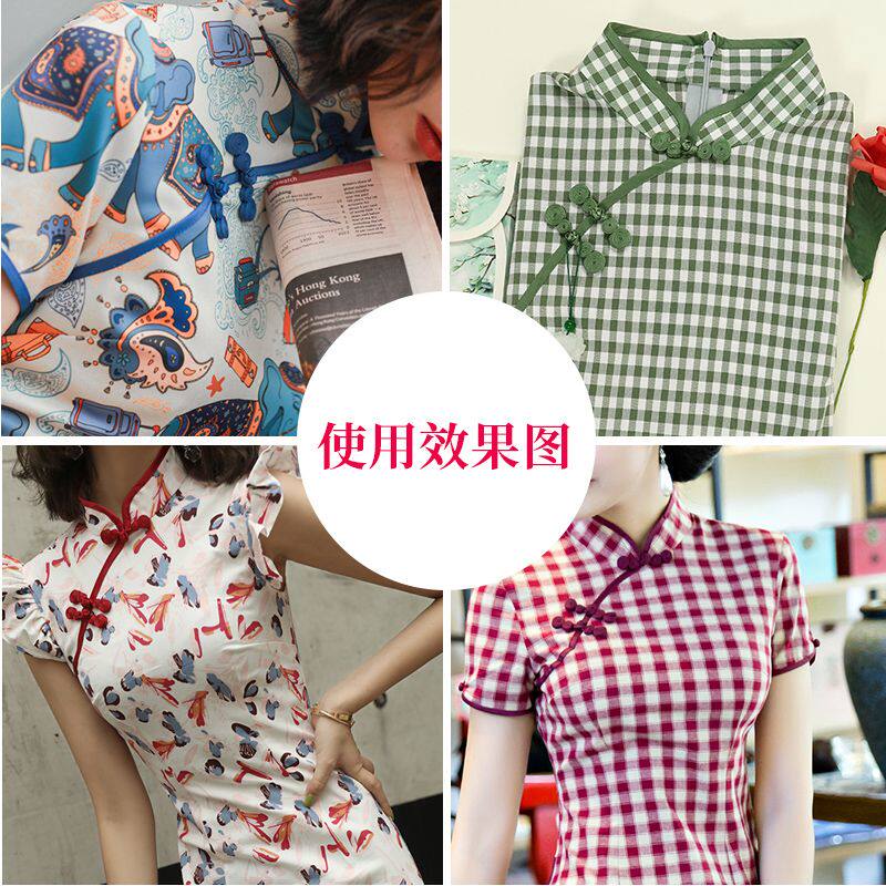 葫芦彩色布扣复古盘扣中式手工旗袍唐装汉服衣服辅料扣子