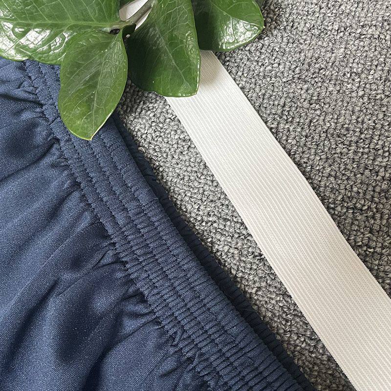 婴儿服装家居裤腰袖口辅料高弹扁细黑白橡皮筋松紧带批发