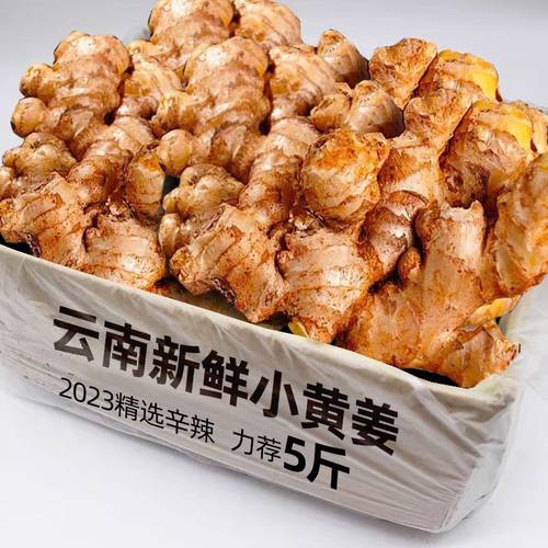 云南小黄姜力荐5斤包邮