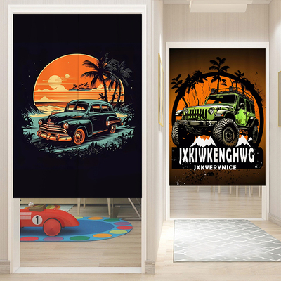 汽车门帘装饰隔断家用个性