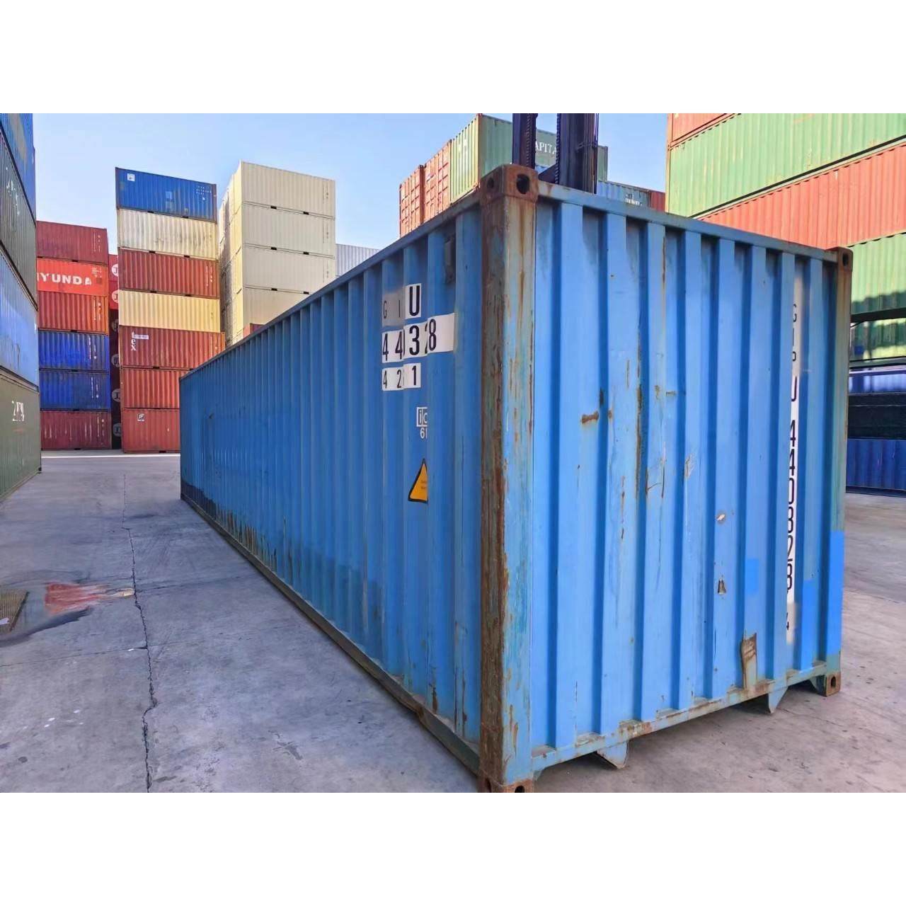 40gp二手集装箱40英尺标准海运箱12米长2米6高现货出售