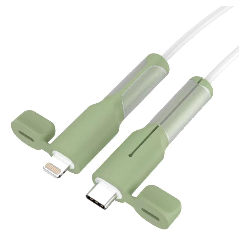 数据线保护套防折断绕线器