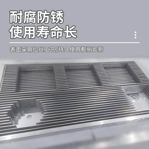 不锈钢高压洗杯器手冲咖啡操作台水槽嵌入式咖啡自动洗杯神器
