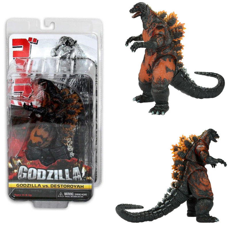NECA燃烧哥斯拉1995红莲godzilla手恐龙怪兽关节可动模型摆件图片